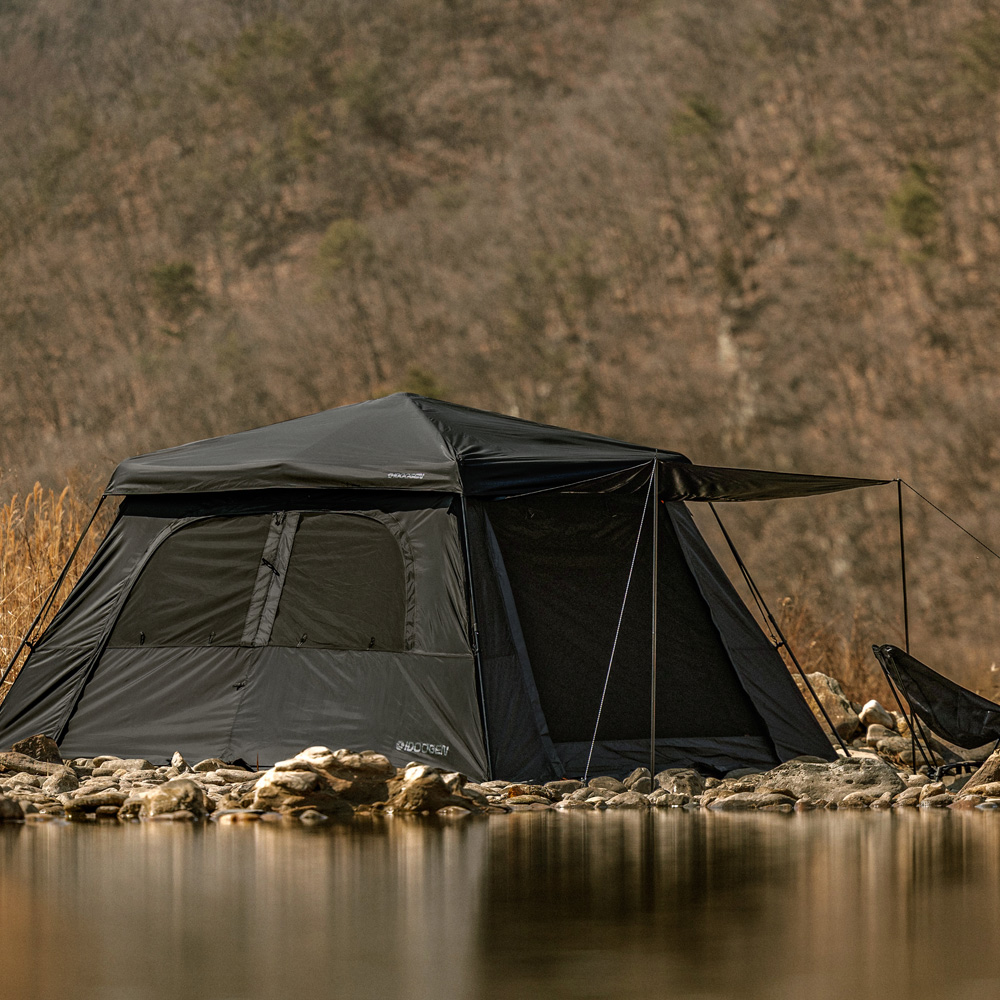 아이두젠 아마데우스 원터치 텐트 쉘터 돔 자동 그늘막 블랙