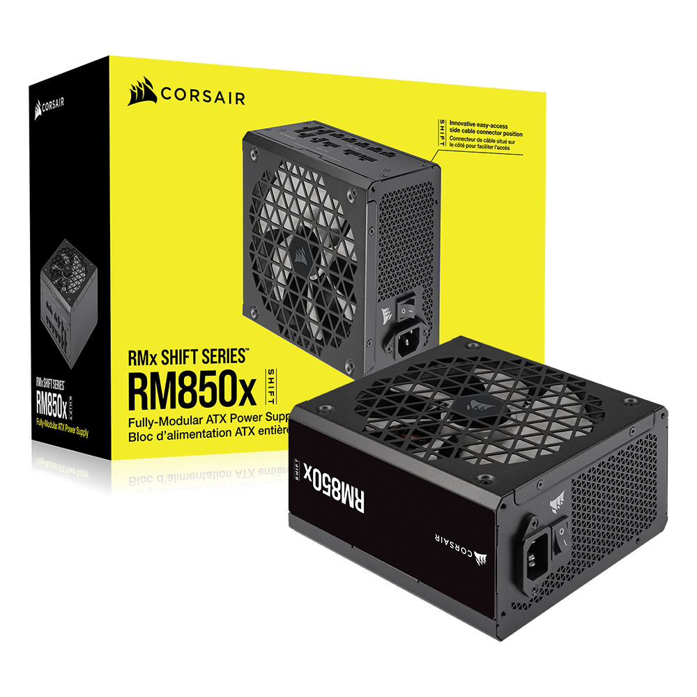 커세어 RM850x SHIFT 80PLUS Gold ATX 3.0 파워서플라이 - 메인 이미지