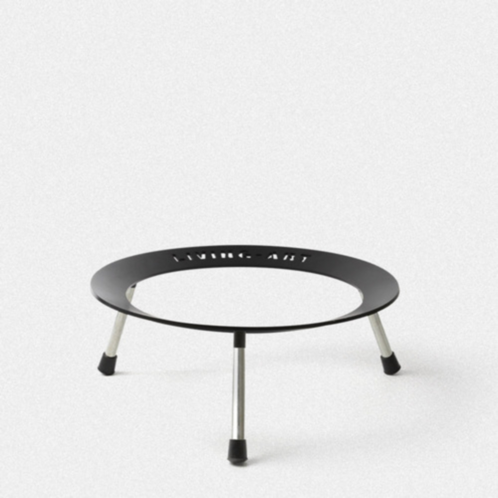 3단 그리들받침대 조립식 높이조절 원형 캠핑 감성 접이식 화로 화롯대 경량 불멍