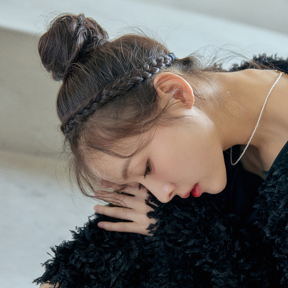 밴딩스타일 내추럴 벼머리 끈 - 상세 이미지 4