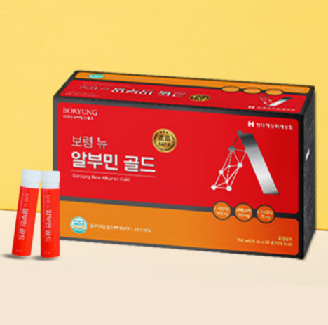 보령제약 고함량 약국 마시는 알부민 실크알부민2000 30병 60병 - 메인 이미지
