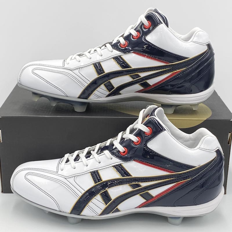 아식스 asics 쿼터컷 와이드폭 미들컷 야구화 A55 - 상세 이미지 4