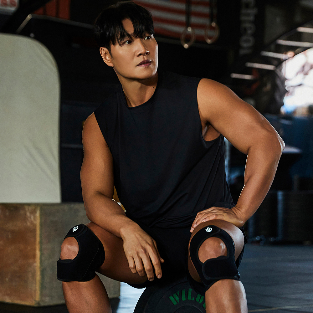 [2팩 셀버린 무릎보호대] 등산 크로스핏 헬스 배드민턴 스쿼시 러닝 마라톤 무릎연골보호대 이미지 6