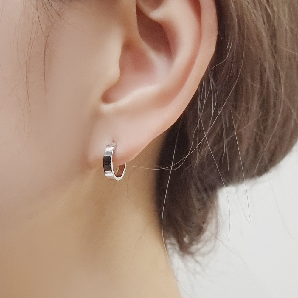 14K 귀걸이 화이트골드 귀걸이 데일리 원터치 링 귀걸이 사용법 귀걸이 후기
