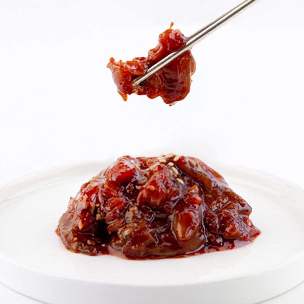 곰테이블 맛집밥상 대용량 매콤한 밥도둑 양념꼴뚜기젓 2kg - 상품 이미지