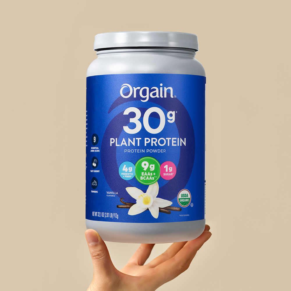 [고함량] 올게인 유기농 식물성 단백질30g 바닐라, 912g, 1개