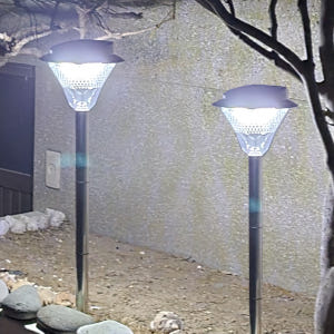 태양광 정원등 태양열 조명 가로등 전등 잔디 LED 문주 경관 말뚝 솔직 후기 | 실제 배치 사진 포함 - 상품 이미지 3
