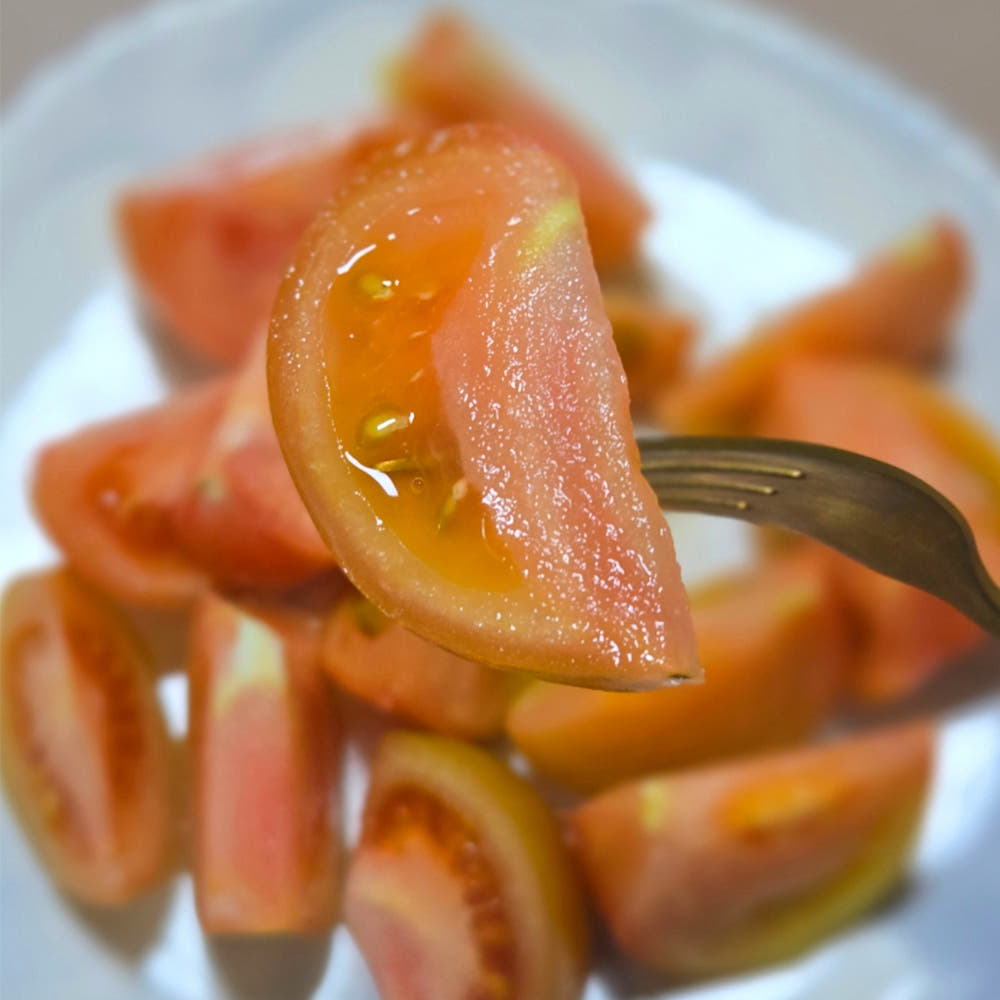 신선한 토마토 분석