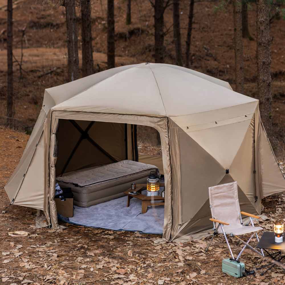 아이두젠 옥타곤 매머드 원터치 텐트 돔 쉘터 그늘막 탄