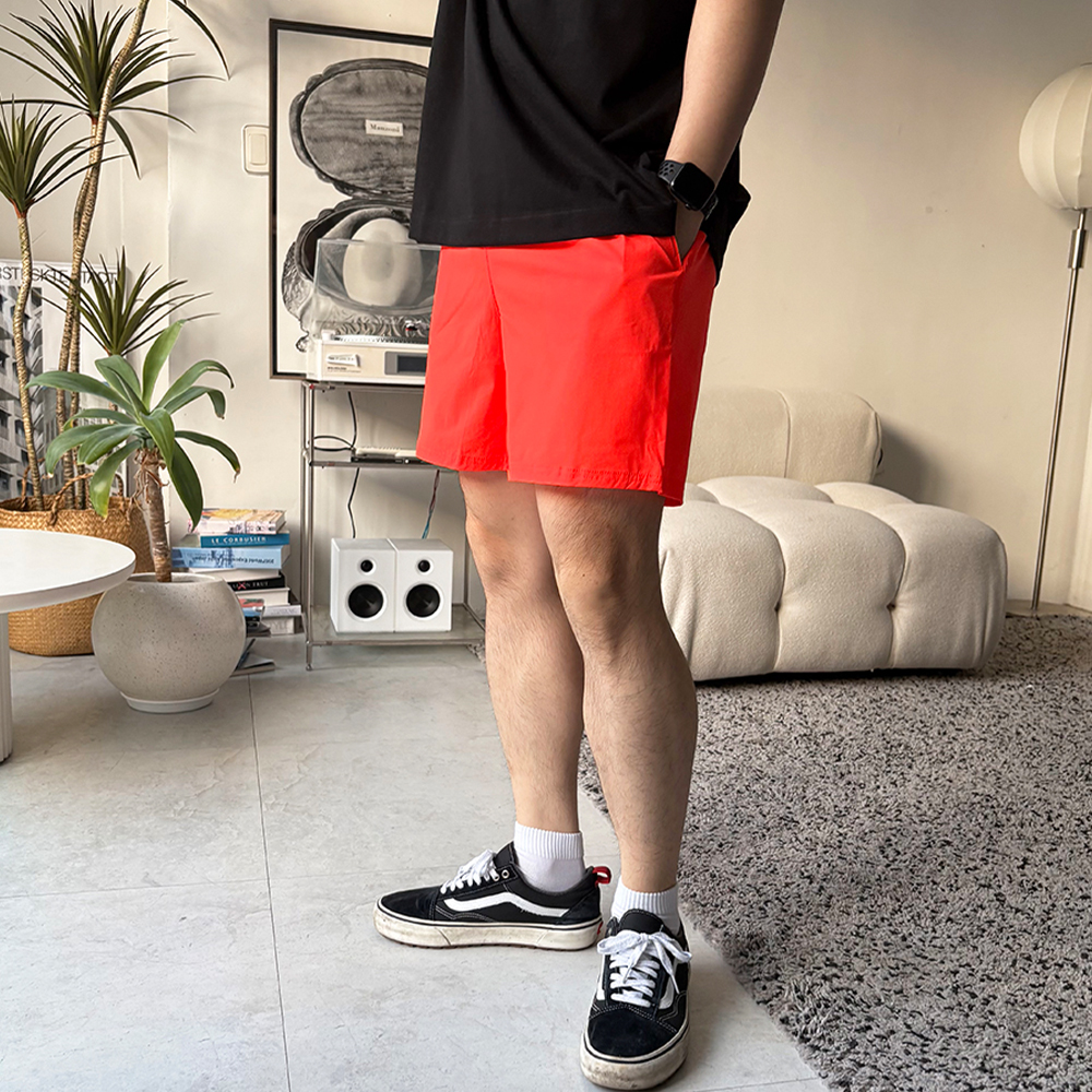 남자수영복바지 반바지 비치웨어 바캉스 휴양지 룩 스판 등산 헬스 런닝 러닝쇼츠 D005 이미지 8