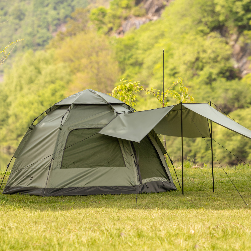 패스트캠프 오페라반타 플러스 원터치 텐트 자동 돔 그늘막 카키