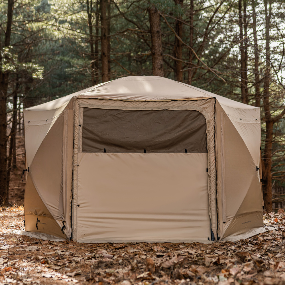 아이두젠 옥타곤 매머드 원터치 텐트 돔 쉘터 그늘막 탄