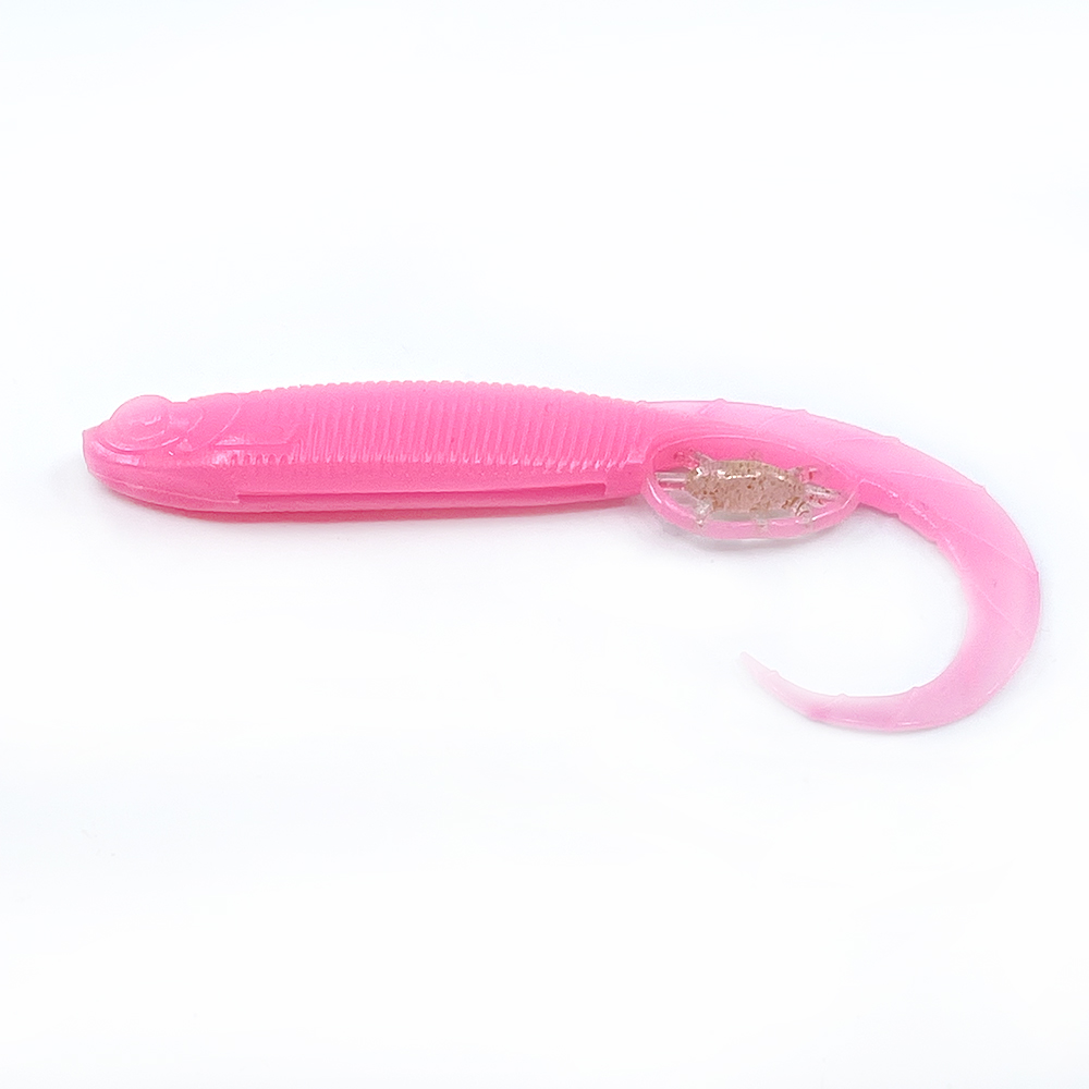 캣츠크로우 모비딕테일 광어웜 다운샷웜 037 핑크, 12.7cm(5인치) 이미지 4