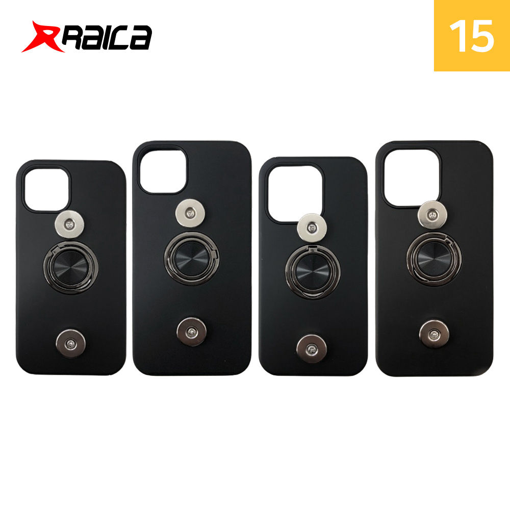 라이카 아이폰 15 프로 플러스 프로맥스 배달대행케이스 오토바이 자석거치대 핑거링 케이스