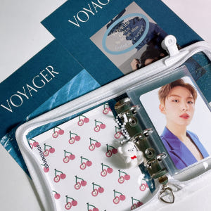 다니샵 3공 지퍼 포카바인더 프리미엄 사이즈업 미니 투명 포토카드 앨범 ... 실사용 후기 | 효과 있을까? - 상품 이미지 1