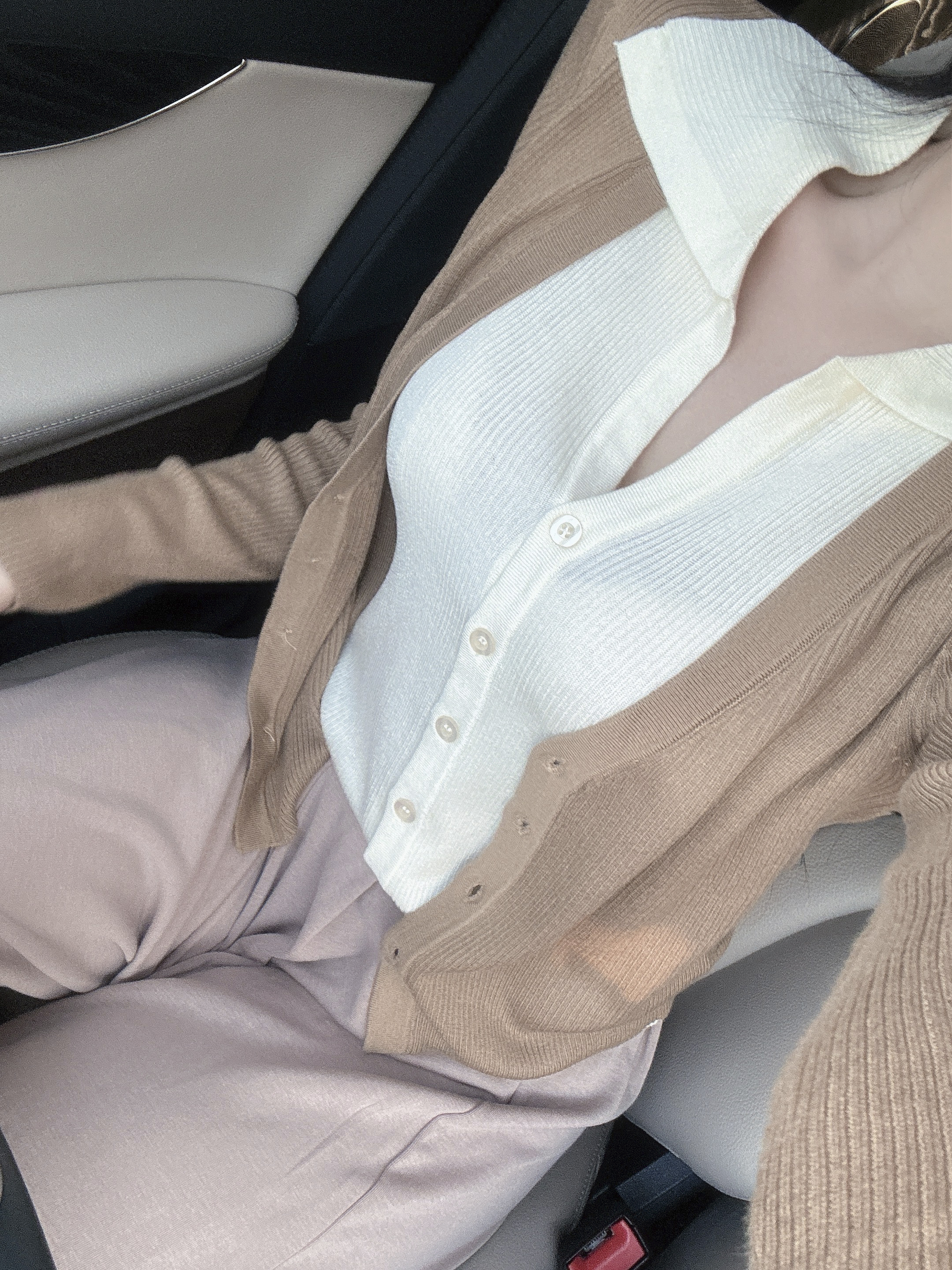 [전칼라당일!/부들부들🖤] 이중 카라 레이어드 가디건 (수입) 상세 이미지 12