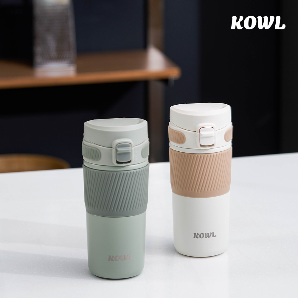 코울 테카포 원터치 데일리 스텐316 진공 보온보냉 거름망 차망 티 텀블러 450ml - 상세 이미지 5