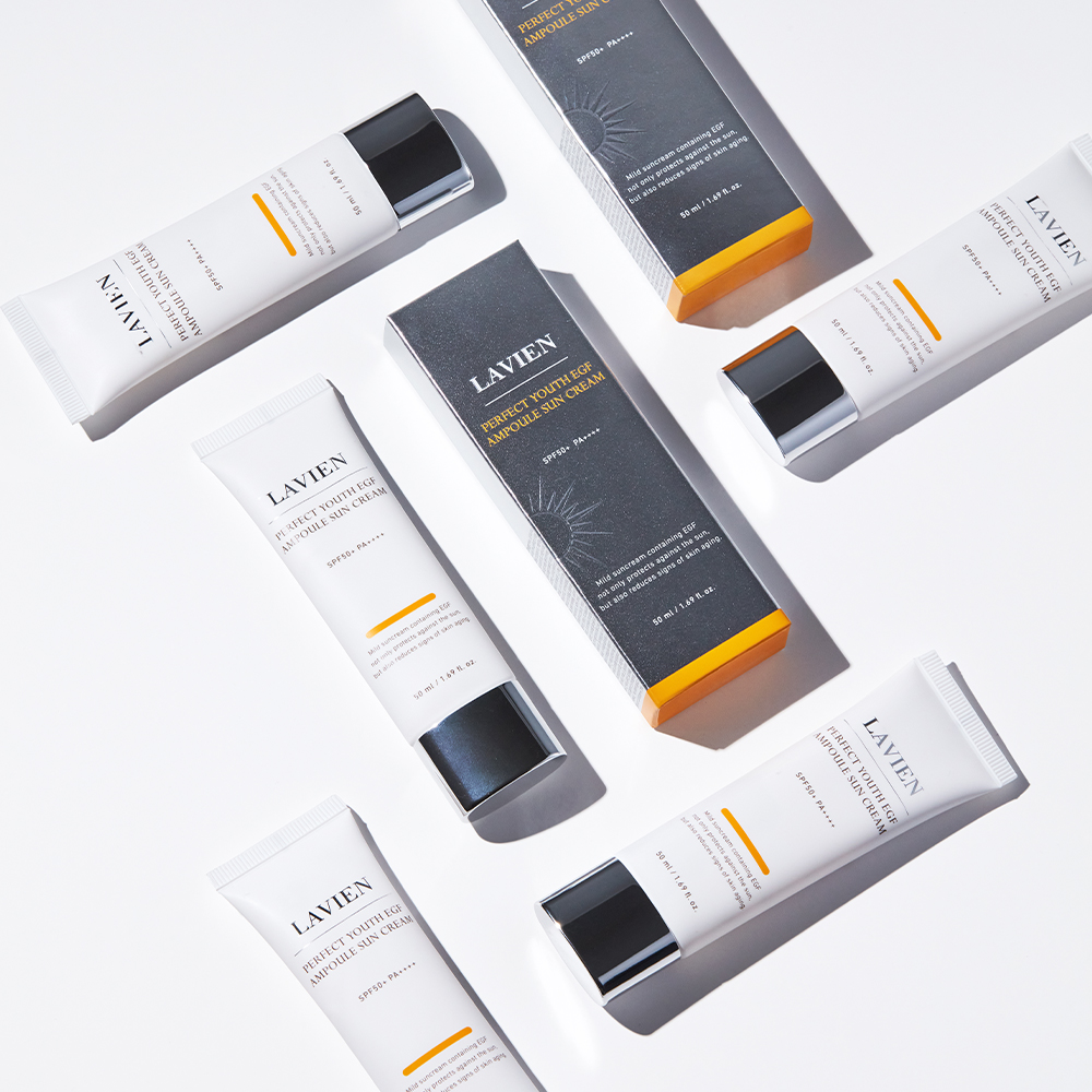 라비앙 퍼펙트 유스 EGF 앰플 선크림 무기자차  눈시림X 50ml SPF50+ PA++++ 이미지 7