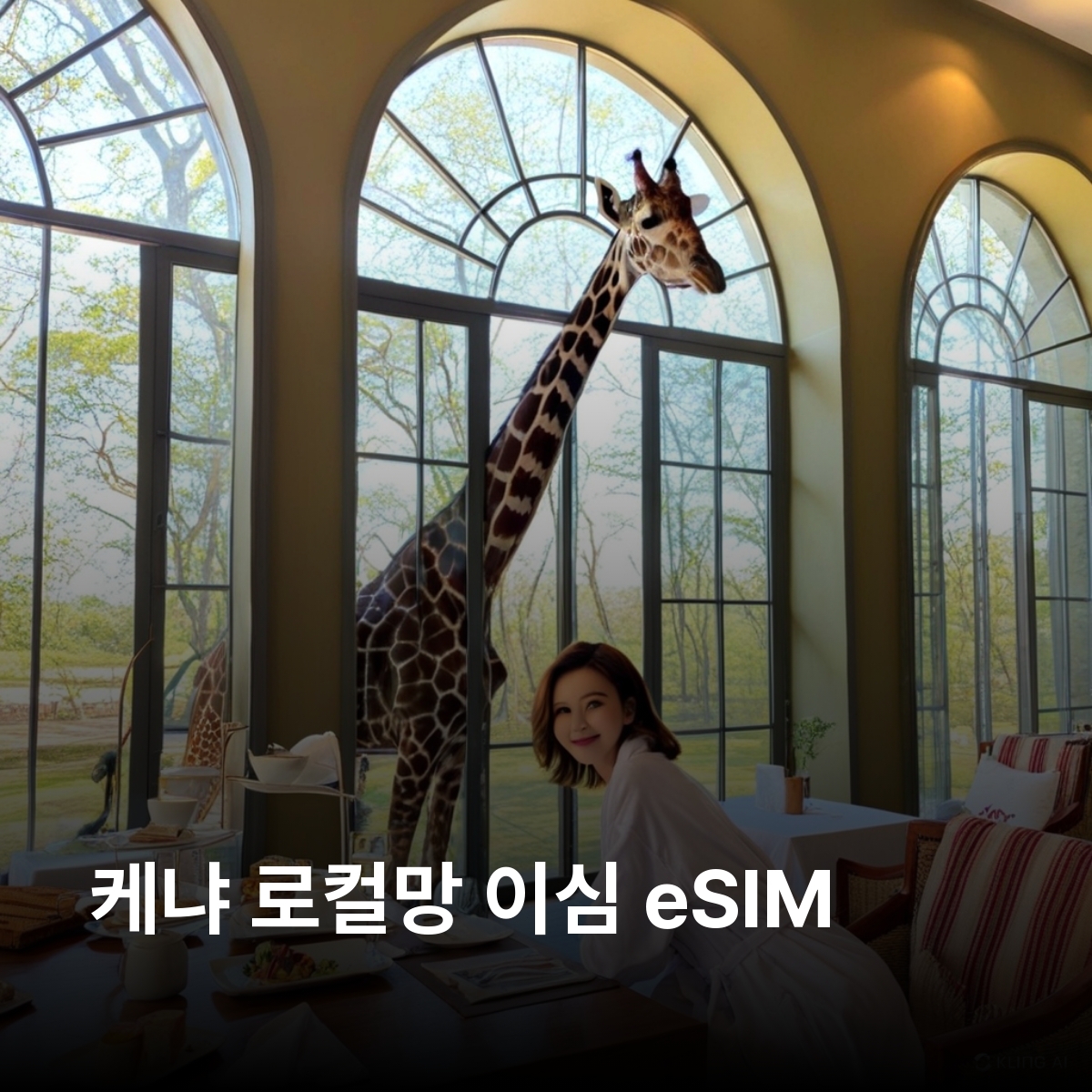 케냐 로컬망 이심 eSIM Airtel 나이로비 몸바사 나쿠루 키수무 마사이 마라 국립공원 암보셀리 국립공원 헬스 게이트 국립공원 나이바샤 호수 이심통 - 상품 이미지