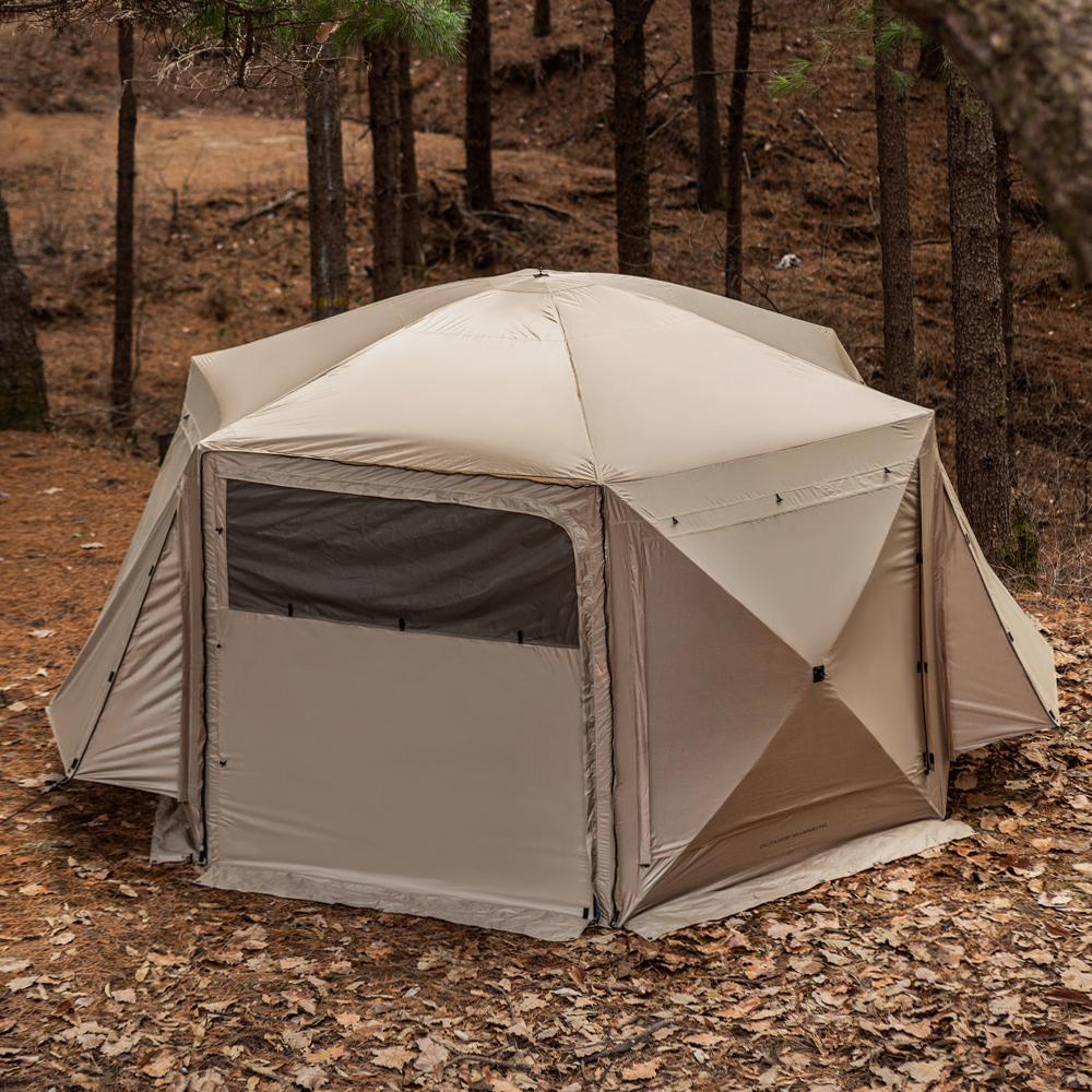 아이두젠 옥타곤 매머드 원터치 텐트 돔 쉘터 그늘막 탄