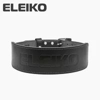 엘리코 ELEIKO 웨이트 리프팅 역도 헬스 스쿼트 가죽 벨트 브라운 블랙 2컬러 - 상세 이미지 2