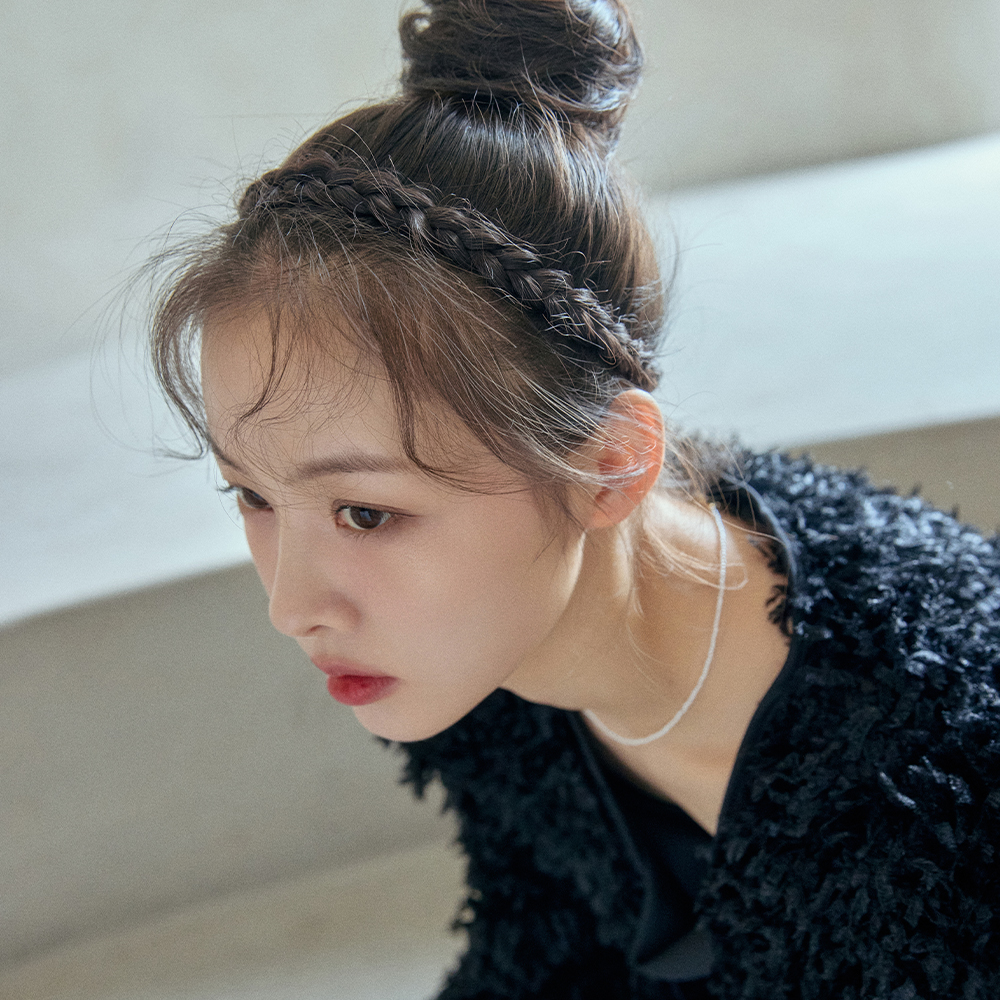 밴딩스타일 내추럴 벼머리 끈 - 상세 이미지 3