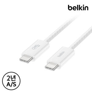 벨킨 240W C to C타입 브레이디드 고속 충전 케이블 1.5M 2팩... 개봉기 | 실사용 후기 - 상품 이미지 3