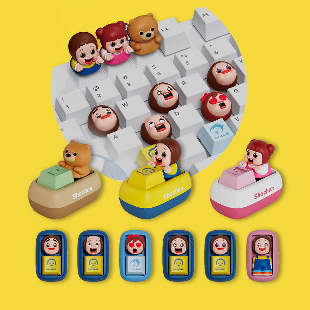 [홀박스 판매]소프 스튜디오 쇼짱 피규어 키캡 랜덤 블라인드 박스 SH803 국내당일발송