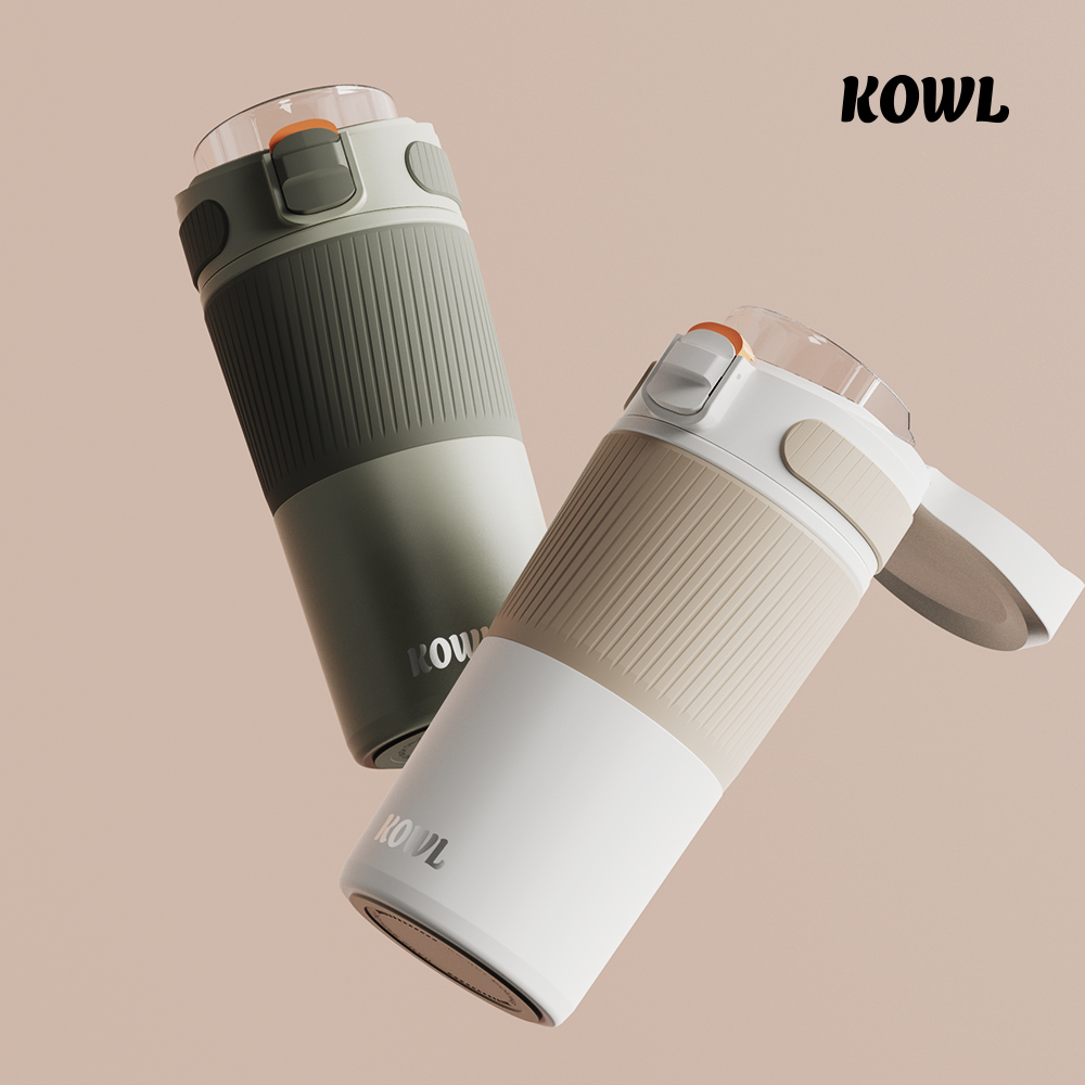 코울 테카포 원터치 데일리 스텐316 진공 보온보냉 거름망 차망 티 텀블러 450ml - 상세 이미지 5