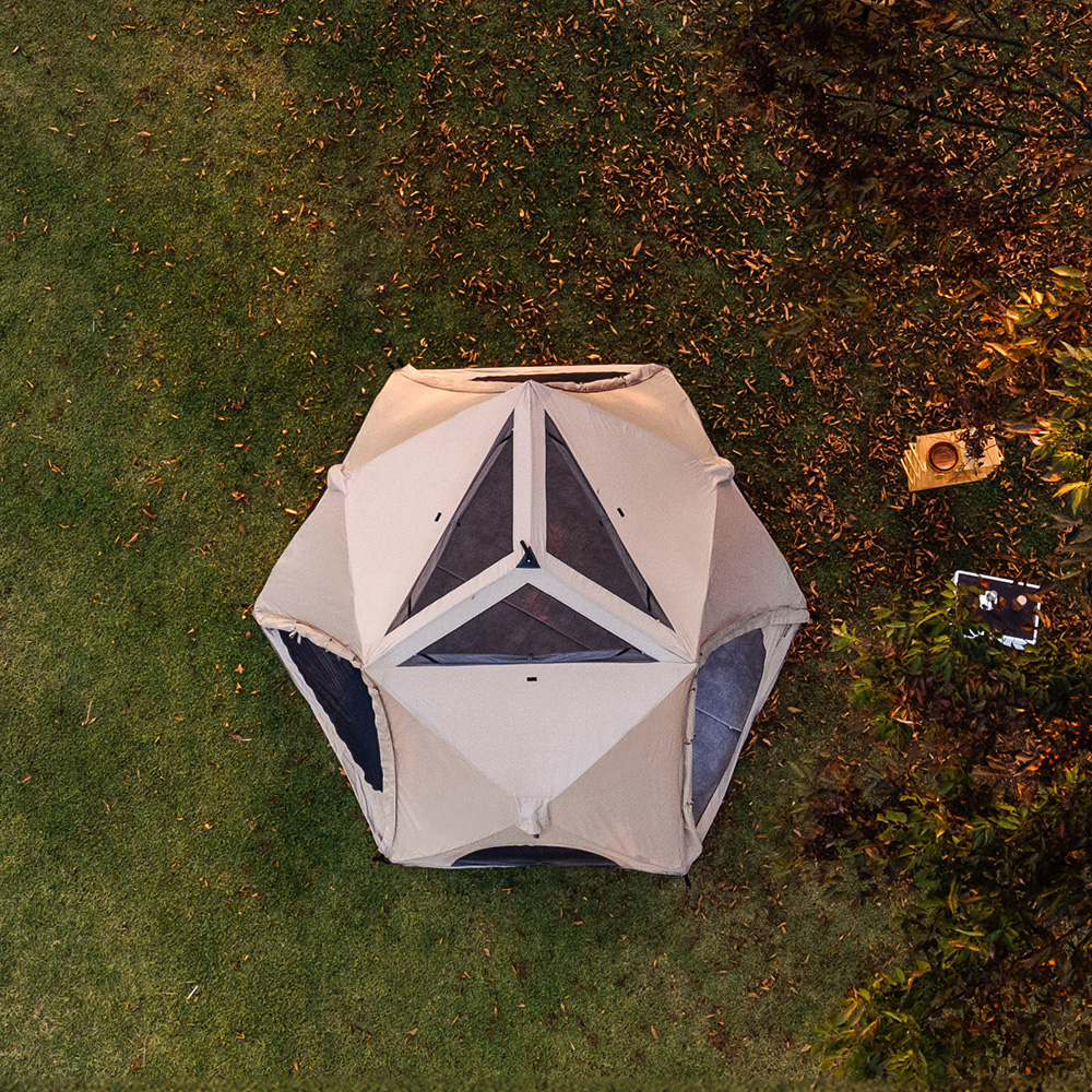 아이두젠 반타곤 에이블3 원터치 텐트 돔 육각 그늘막 탄