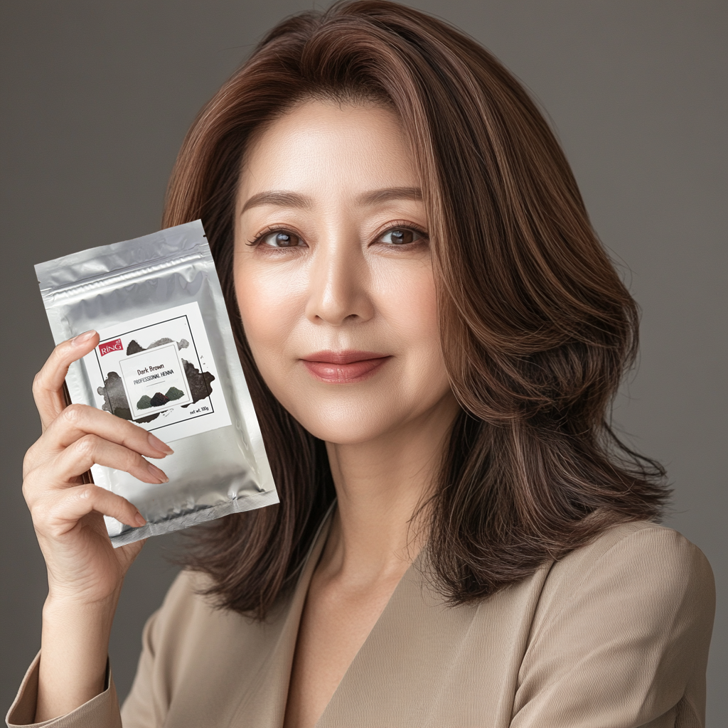 서울교역 헤나 시너지 플러스 100g 다크브라운 : 오렌지뷰티