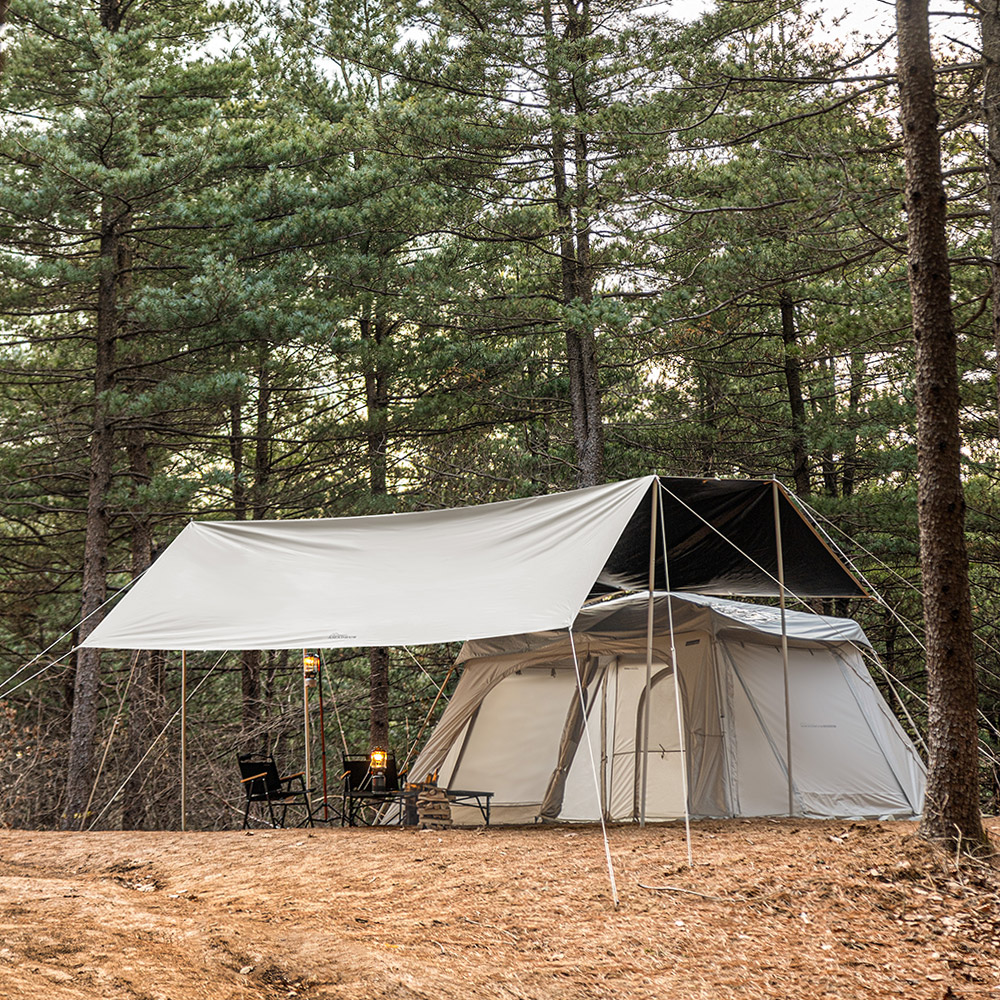 아이두젠 아마데우스 렉타 타프 그늘막 블랙코팅