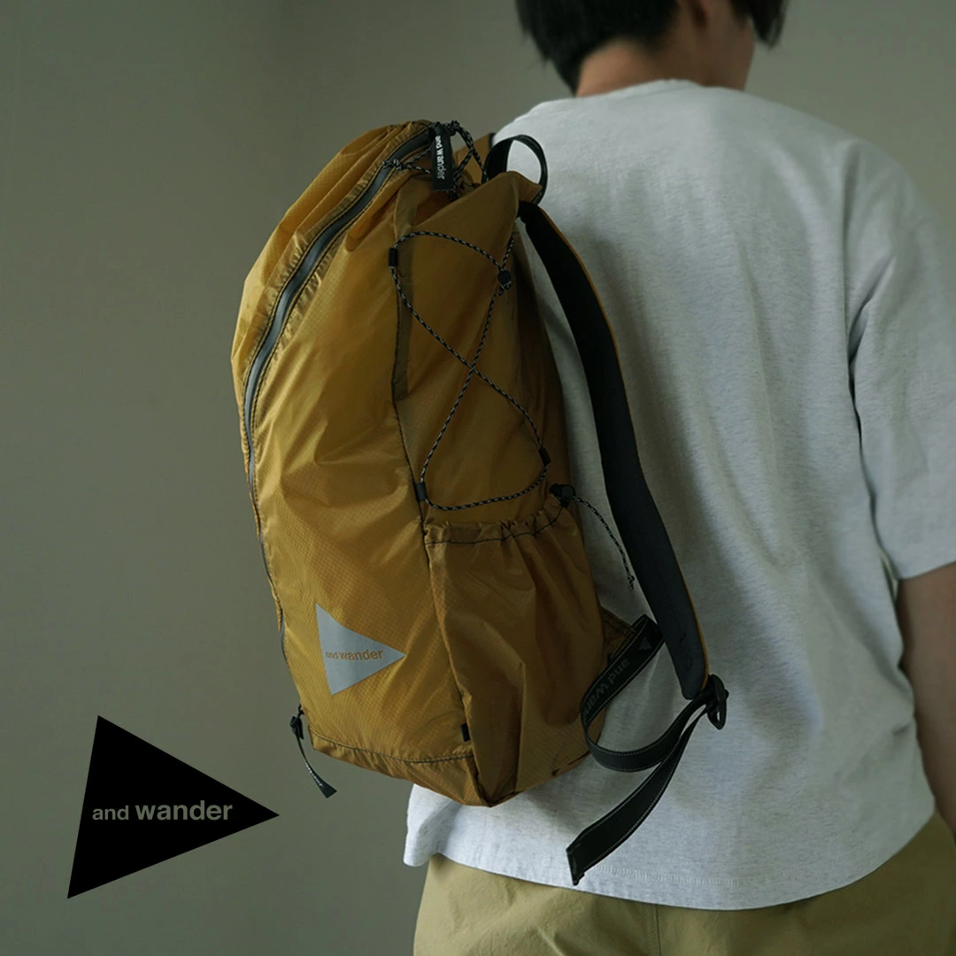 앤드원더 and wonder sil daypack 실 데이팩 백팩 가방 배낭 4컬러 - 상세 이미지 2
