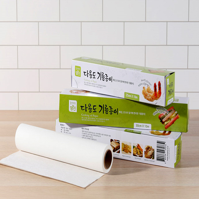 명진기름종이호일 25cm X 10M 다용도