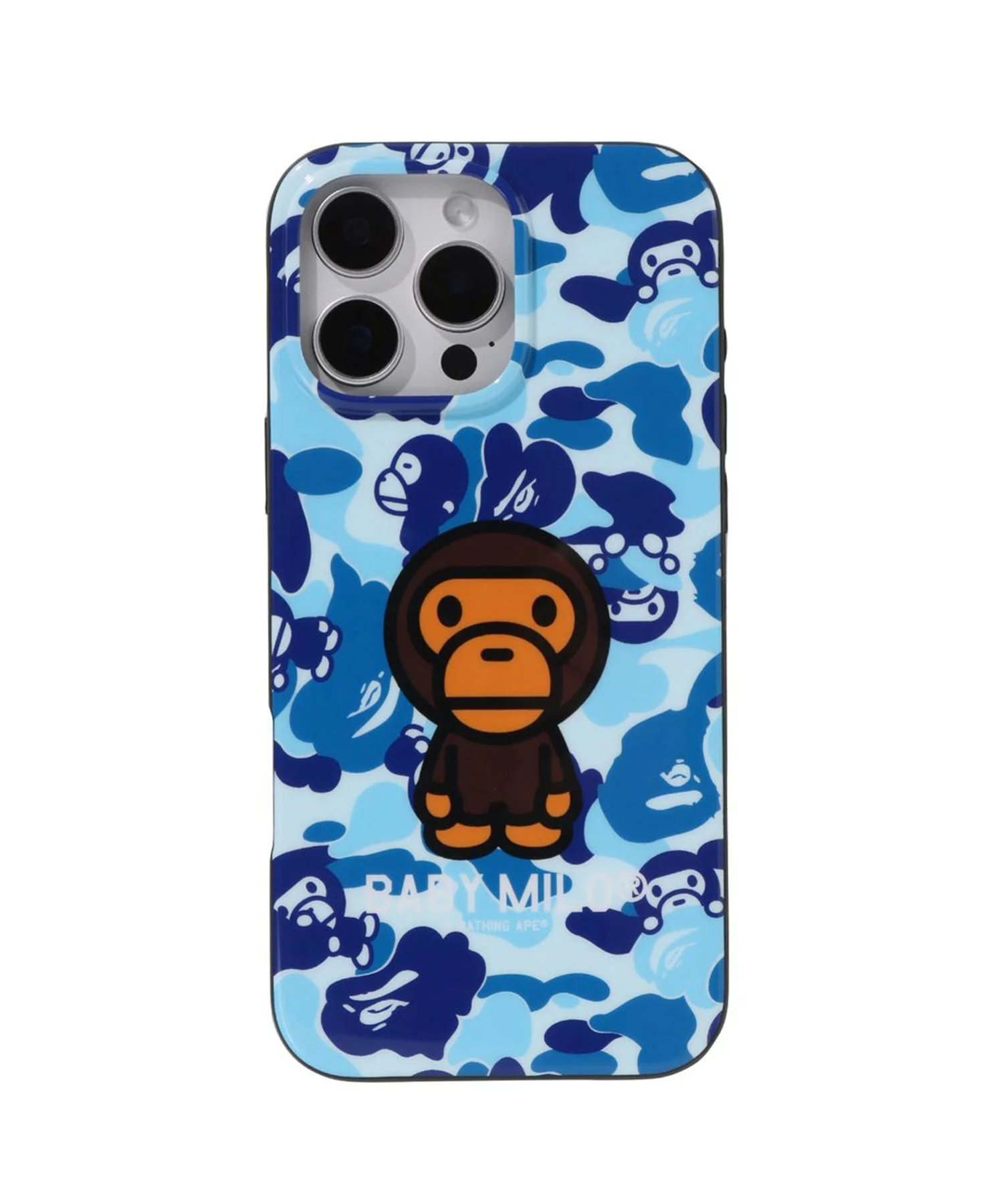 베이프 BAPE ABC 마일로 카모 아이폰 16 프로 맥스 max 핸드폰 케이스 2컬러 - 상품 이미지