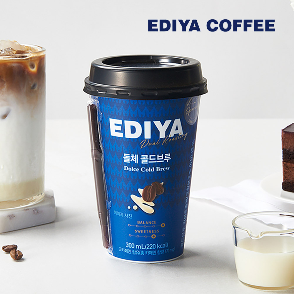 이디야 컵커피 돌체 콜드브루 300ml 10입 - 메인 이미지