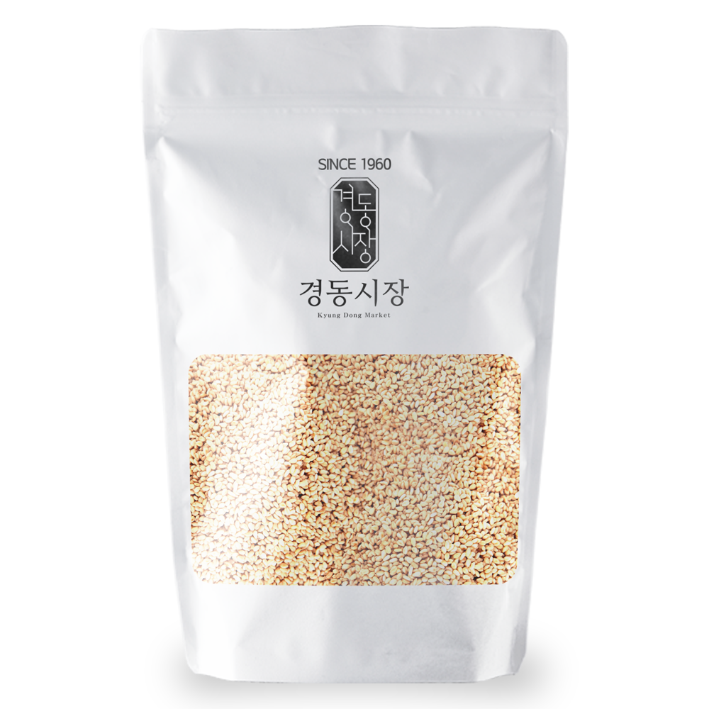 경동시장 볶음 참깨 500g 통참깨 - 메인 이미지