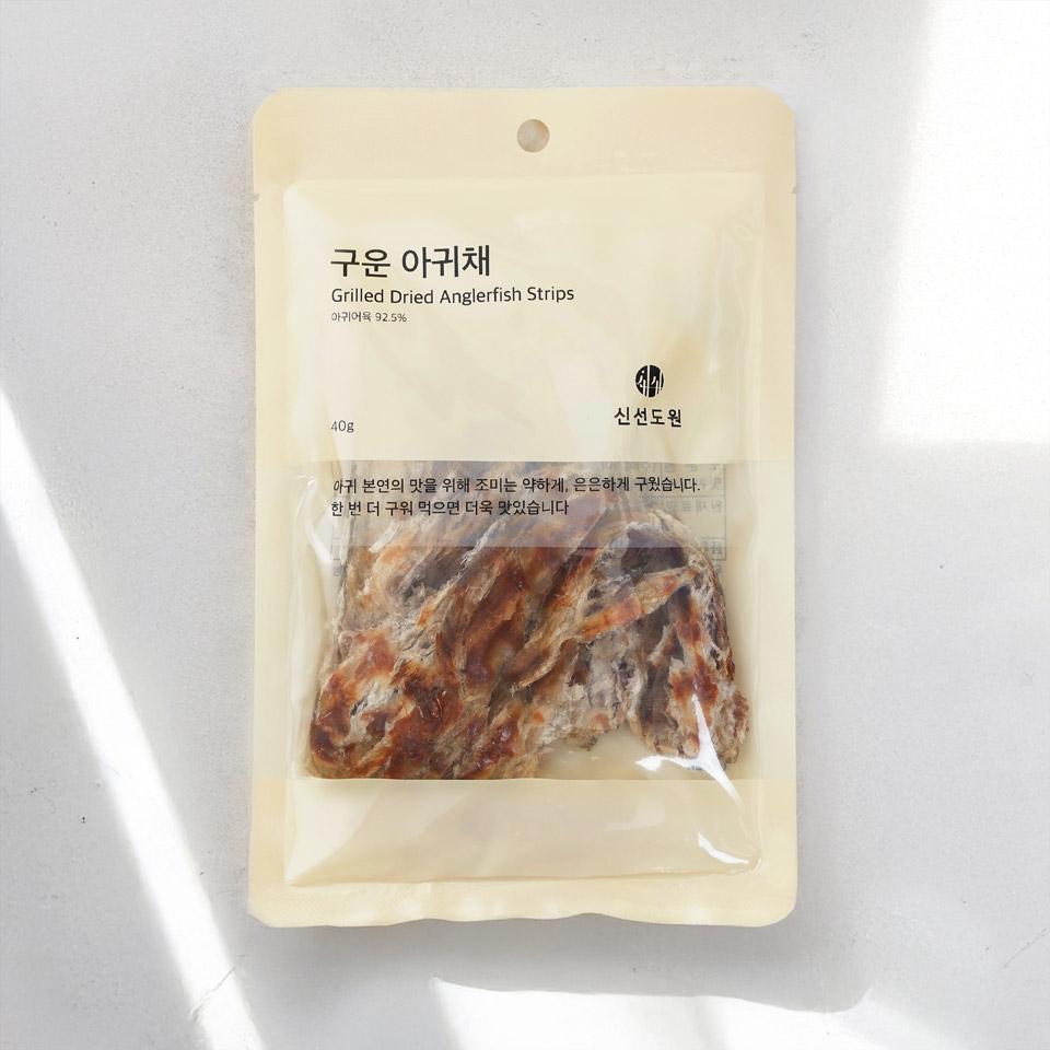 메가마트 신선도원 구운 아귀채 40g - 상품 이미지