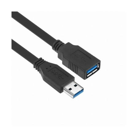 NETmate NMC-UFG302F USB3.0 연장 AM-AF FLAT 2m 블랙