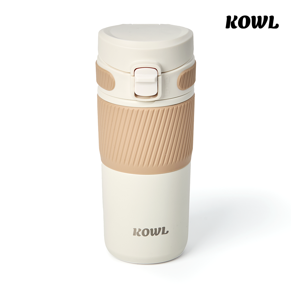 코울 테카포 원터치 데일리 스텐316 진공 보온보냉 거름망 차망 티 텀블러 450ml - 상세 이미지 3