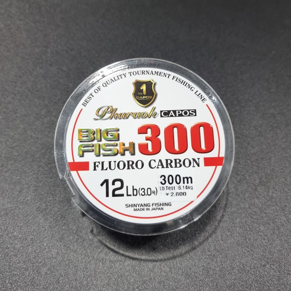 카포스 세네 카본 라인 낚시줄 쇼크리더 빅피쉬300 3.0호 300m - 상품 이미지
