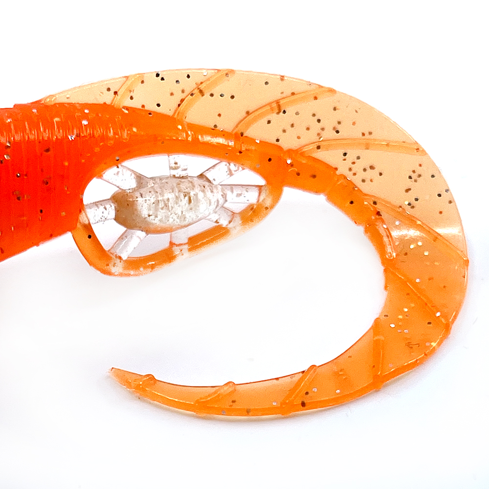 캣츠크로우 모비딕테일 광어웜 다운샷웜 021 오렌지실버, 12.7cm(5인치) - 상세 이미지 5