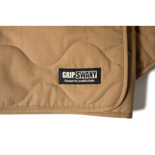 그립스와니 Grip Swany 파이어프루프 퀼트 담요 난연소재 망토 GSA-77 코요테 - 상세 이미지 5