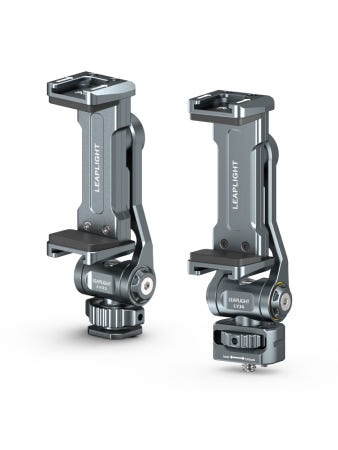 [해외]Leaplight 카메라용 스마트폰 거치대 LYJ1 필드모니터 브래킷 듀얼 콜드 슈 마운트