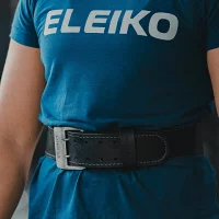 엘리코 ELEIKO 웨이트 리프팅 역도 헬스 스쿼트 가죽 벨트 브라운 블랙 2컬러 이미지 7