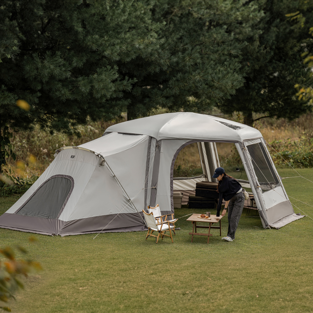 스타피쉬 에어텐트 리빙쉘 돔 쉘터 그늘막 스톤베이지