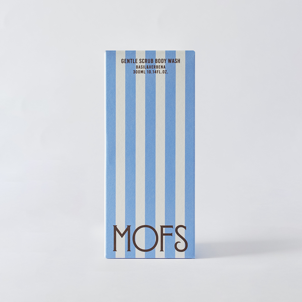 MOFS 모먼오브어스 젠틀 스크럽 바디 워시 바질&버베나 300ml 약산성 각질케어 - 상세 이미지 2