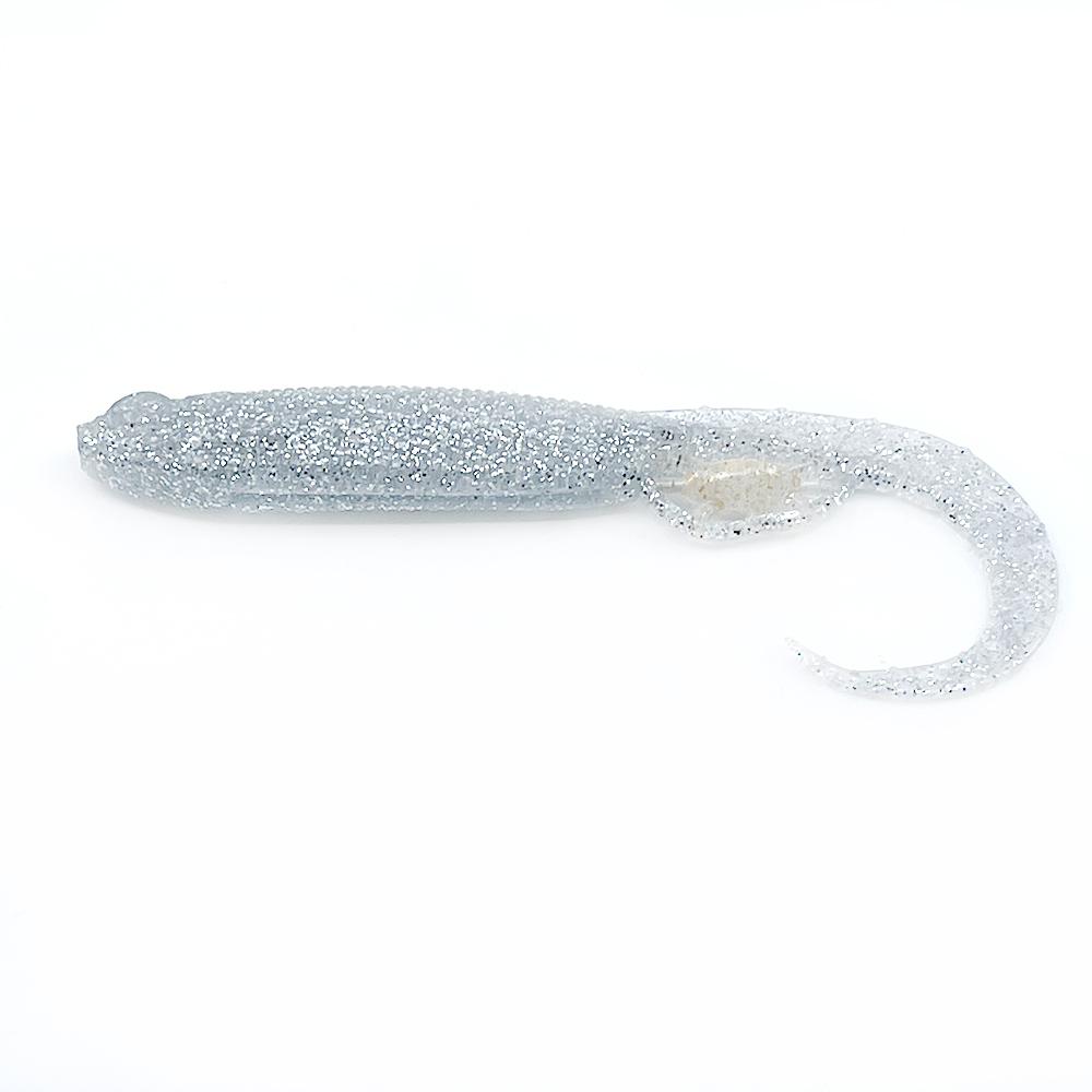 캣츠크로우 모비딕테일 광어웜 다운샷웜 004 실버, 12.7cm(5인치) - 상세 이미지 4