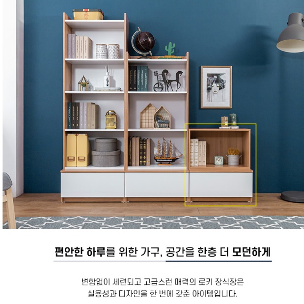 미니장식장 낮은 장식장 디자인 인테리어 장식장 작은 거실 진열장