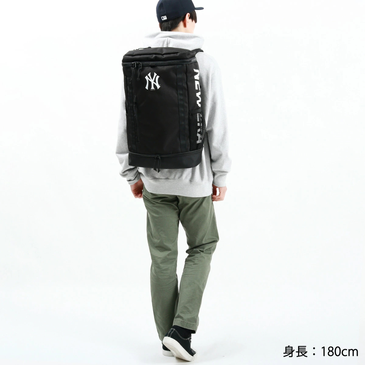 뉴에라 NEWERA 뉴욕 양키스 32L 백팩 배낭 가방 13682157 블랙 이미지 7